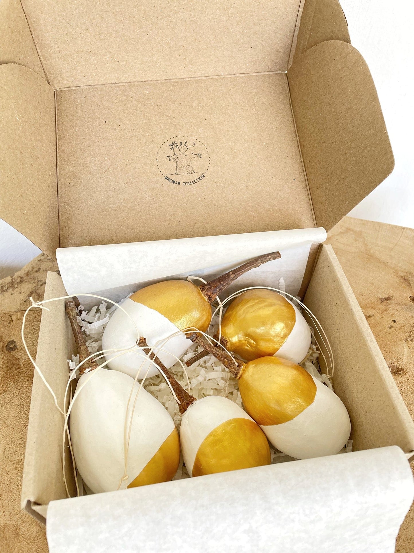 Set of 8 Christmas Baubles. These decorations are crafted by Seedling Designs skilled artisans with dedication and love. Handmade in Kenya